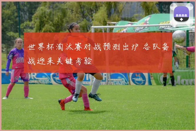世界杯淘汰赛对战预测出炉 各队备战迎来关键考验